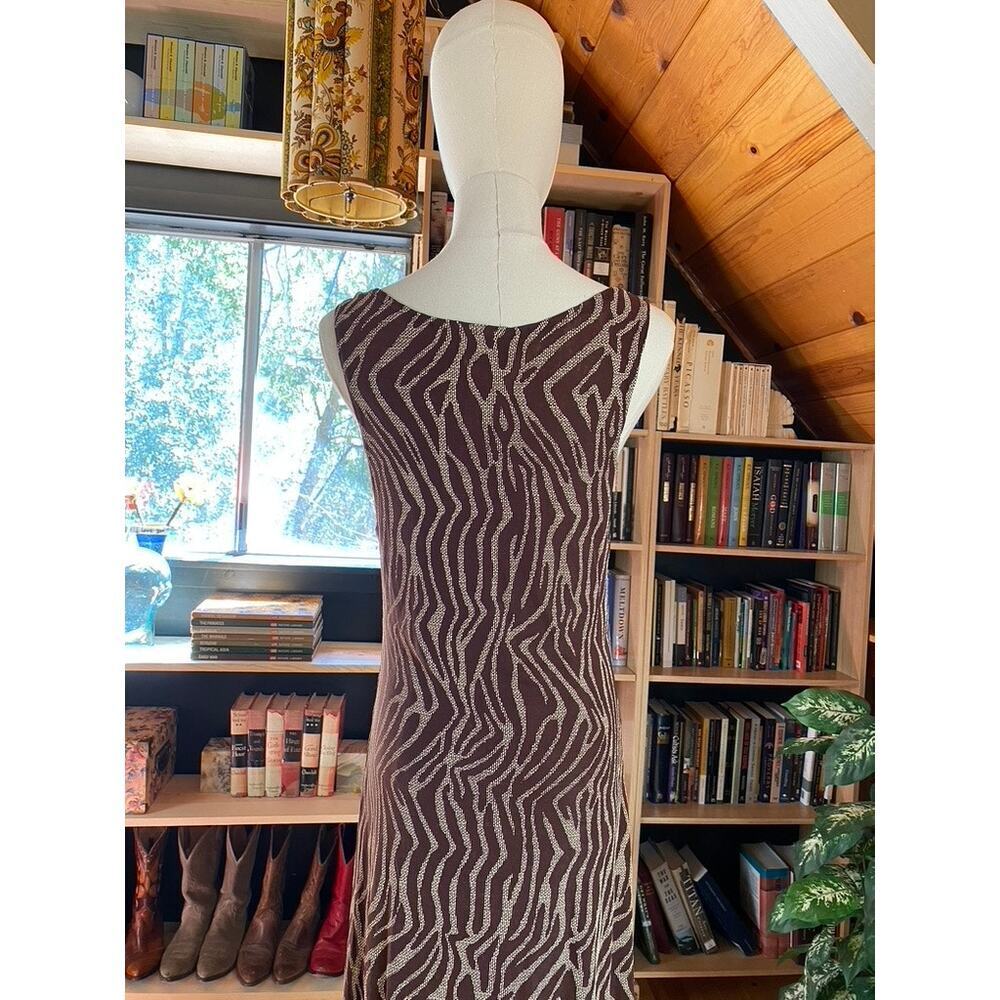Vintage Dress Zebra Brown - Picture 4 of 5